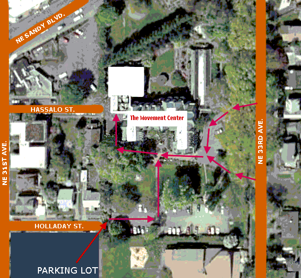 Map of The Movement Center property